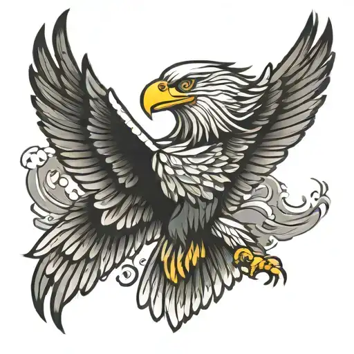 Flying Eagle Wings