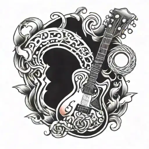 Guitar And Trident Mix