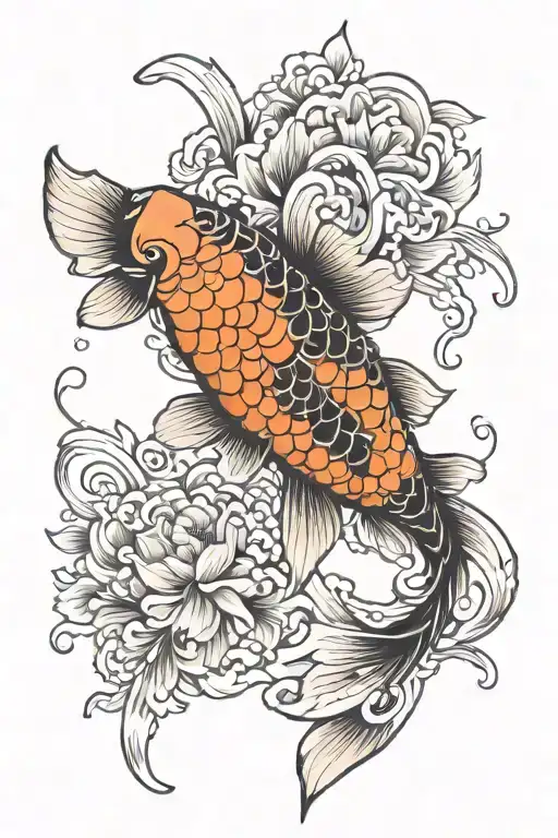 Koi Fish Resembling