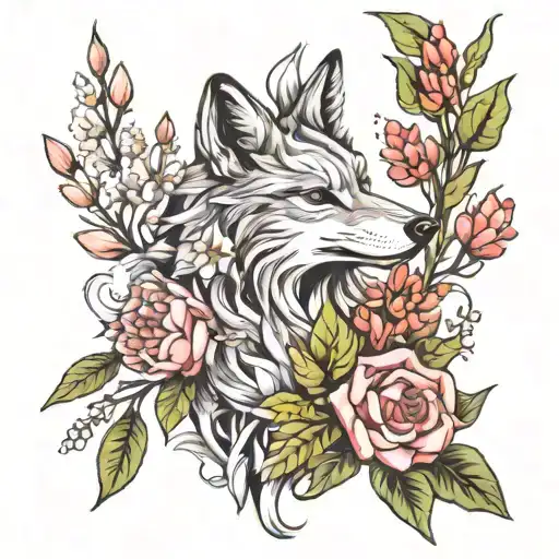 Hyacinth Around Wolf Howling