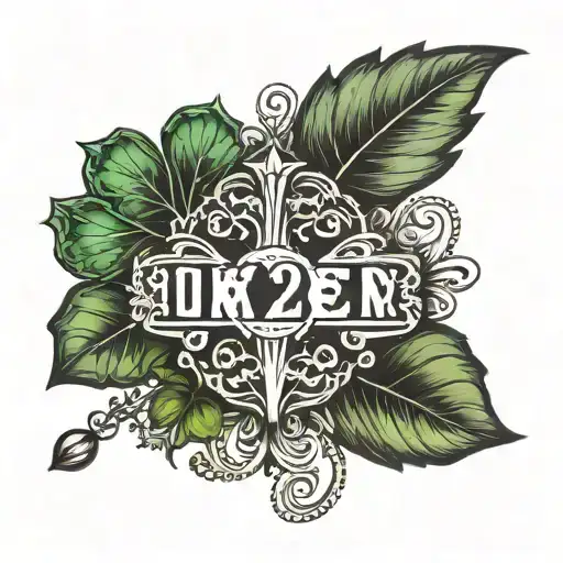 Roman Numeral 1923 And Clover Leaf