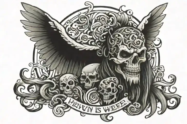 Heaven Is Where You Get When You Fight Through Hell