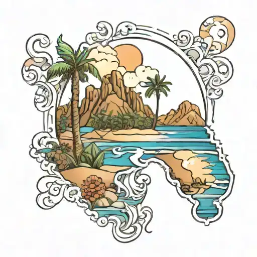 Florida Beaches Mixed Colorado Mountains