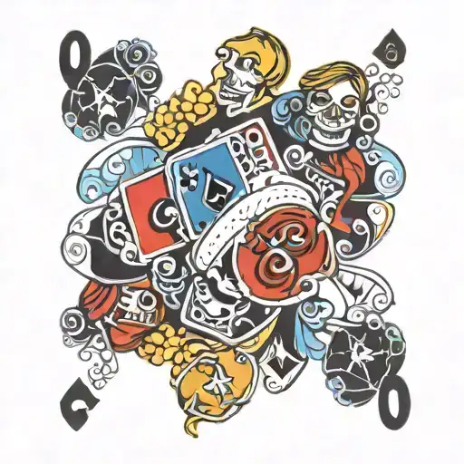 Uno Card Game Four Friends