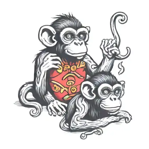 Hear No Evil Monkeys