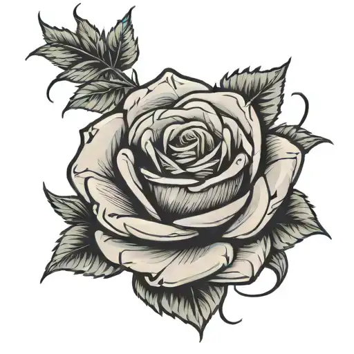 Money And Rose Wrapped