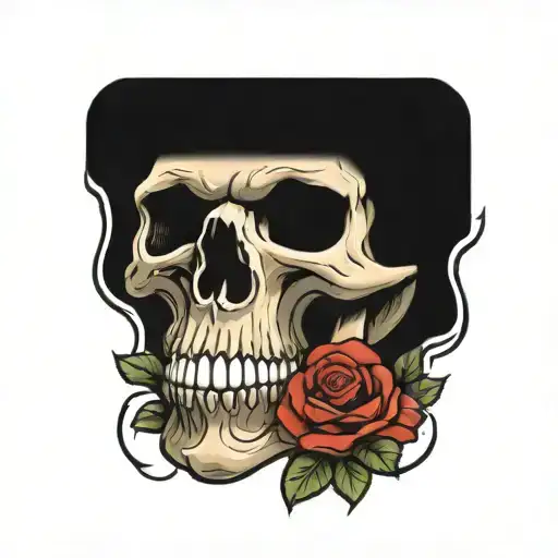 Skull And Roses