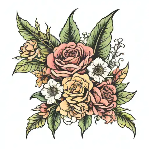 Birth Flower Bouquet