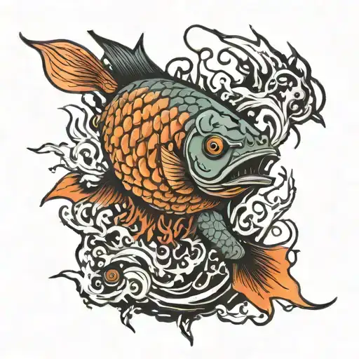 Fire Forest Fish Survival