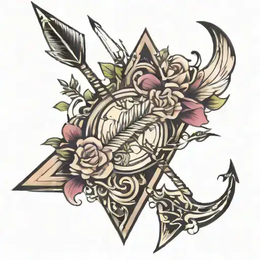 Arrow Moving Forward