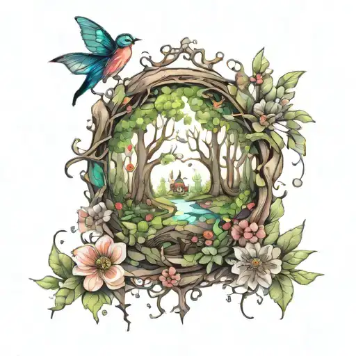 Fairy Woods Surrounded