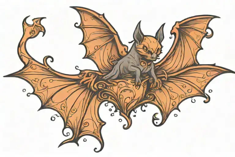 The Name Lexy Shaped Like A Bat