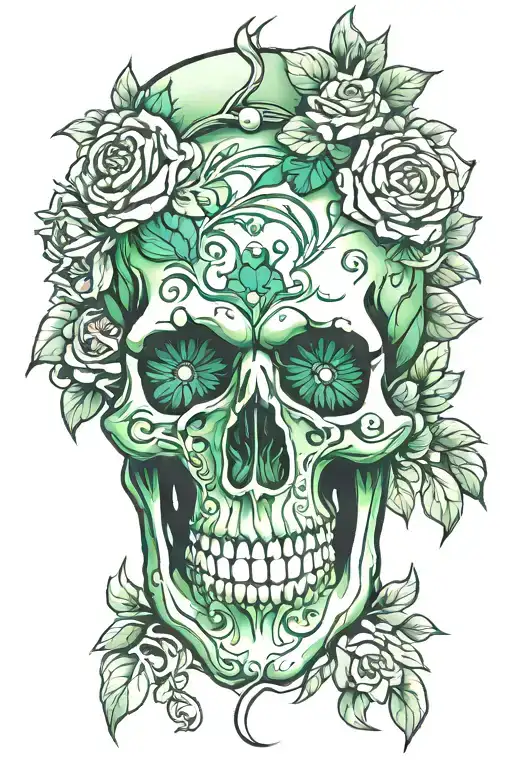 Emerald Skull