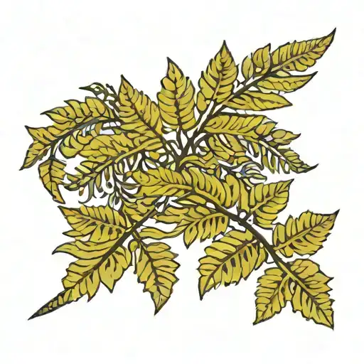 Nz Fern Leaf