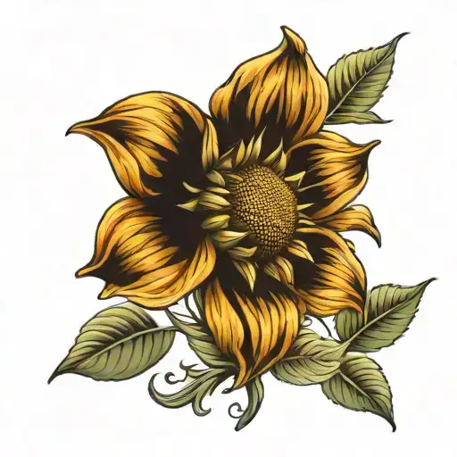 3D Sunflower