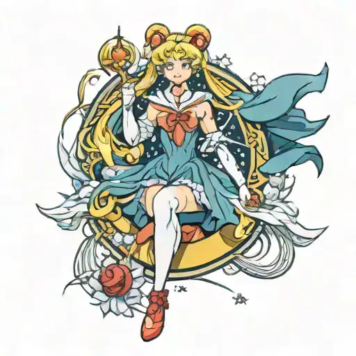 Anime Sailor Moon Full Body