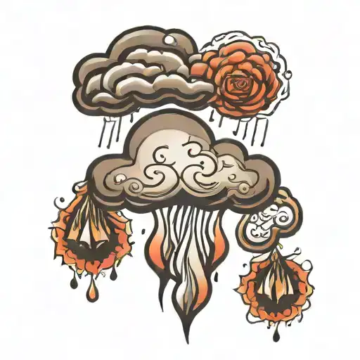 Rain Cloud Ornamental