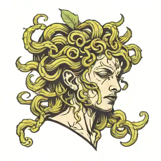 Decapitated Medusa Head