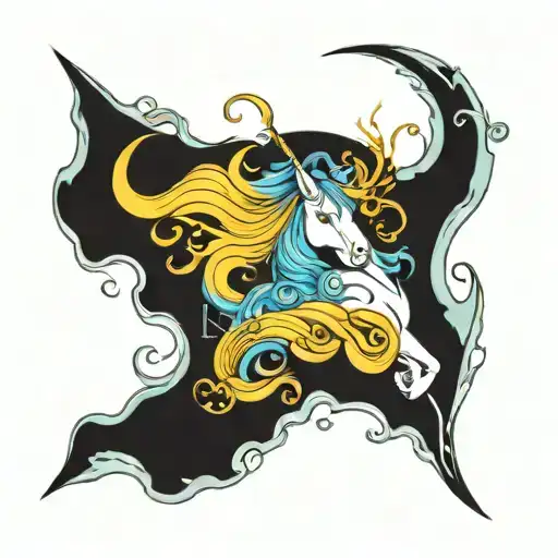 Last Unicorn Almathea Transform Ocean Waves