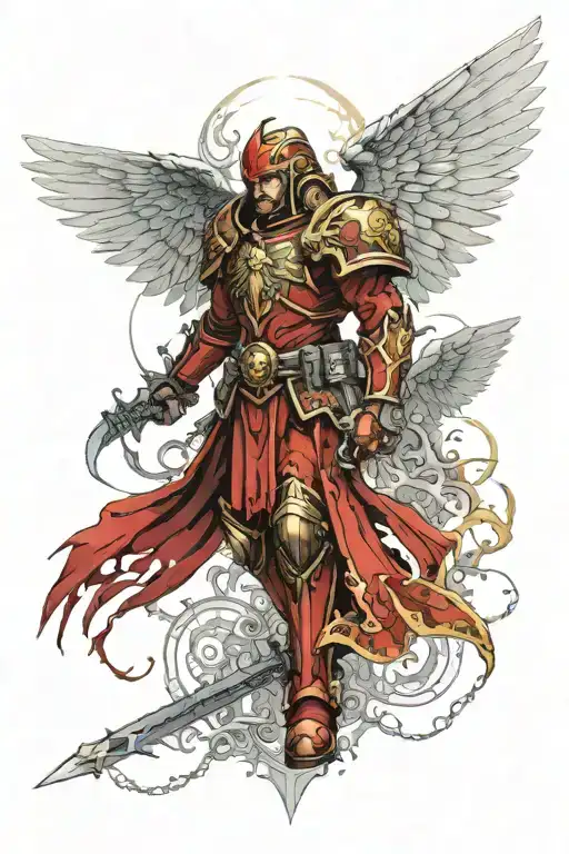 Sanguinius 40K Dark Angels