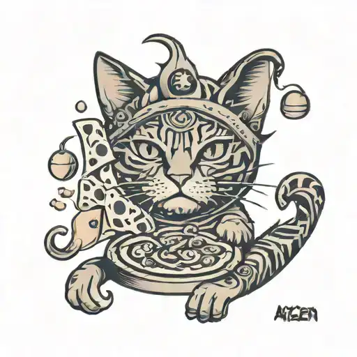 Akien Cat Pizza