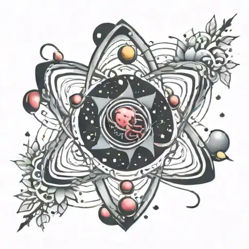 Atom With Galaxy As Nucleus