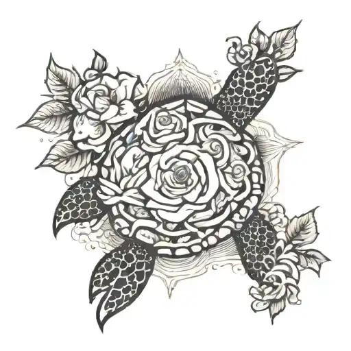 Rose Hibiscus Turtle Palm Mountain Conner Addison