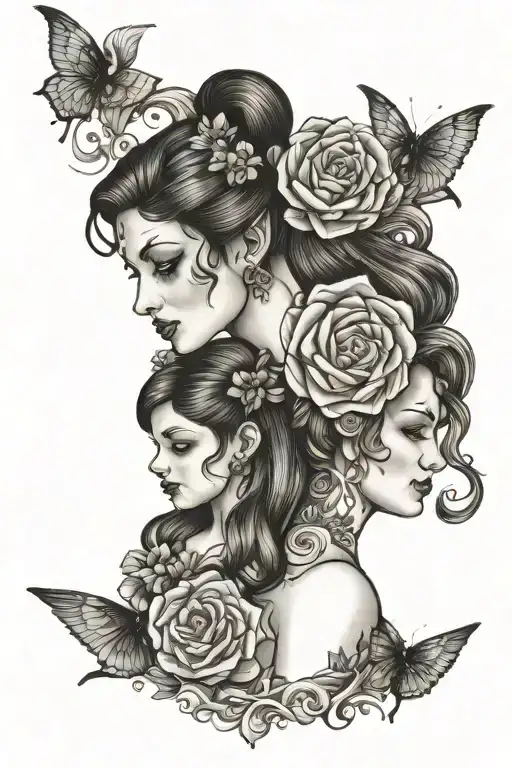 Mother Daughter Sister