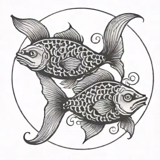 Two Fish In A Circle To