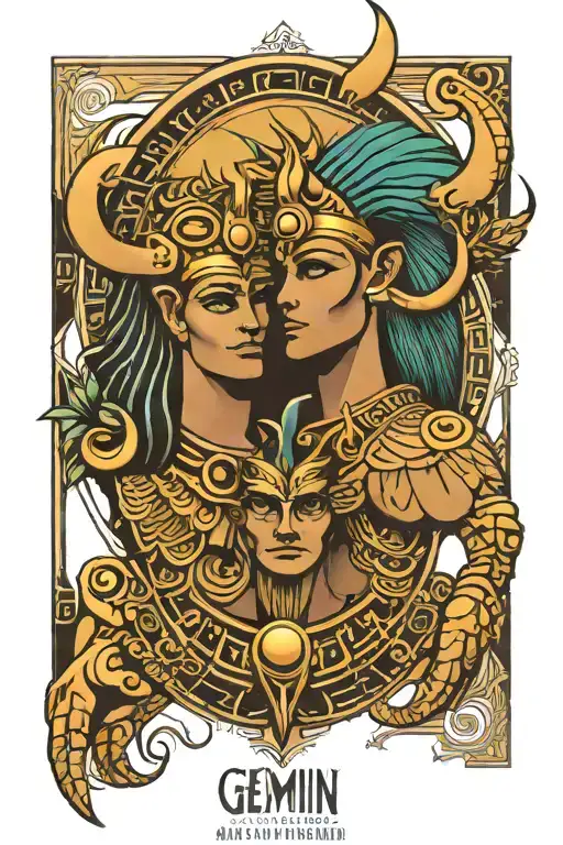 Egyptian God Gemini Sign