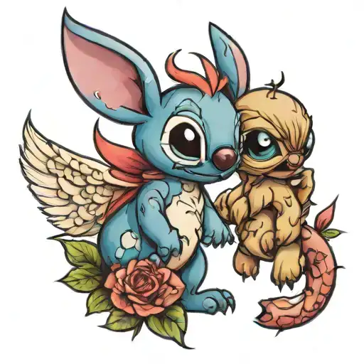 Stitch And Angel
