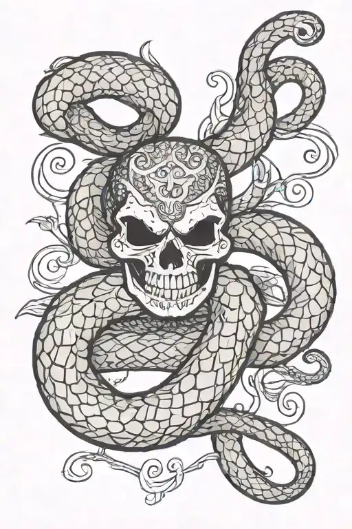 Snake Wrapped Spiced Rum