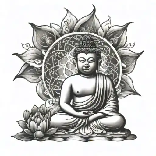 Buddha Eight Fold Path Leading Towards