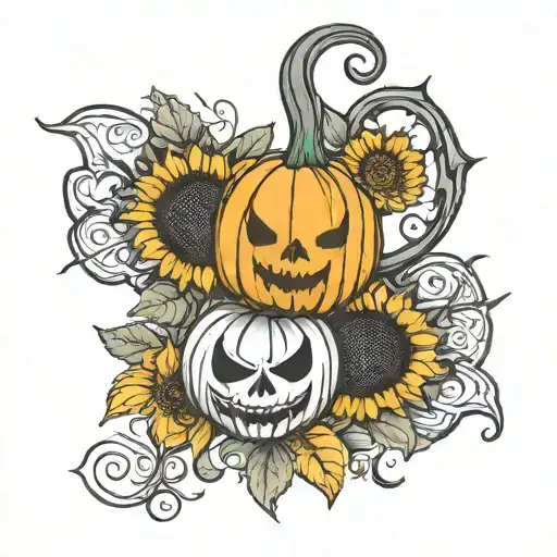 Cancer Survivor Pumpkins Scorpio Sunflowers