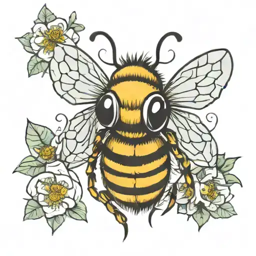 Boo In A Bee Costume