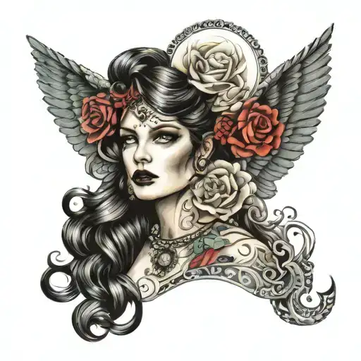 Mystical Portrait Tattoo Ideas