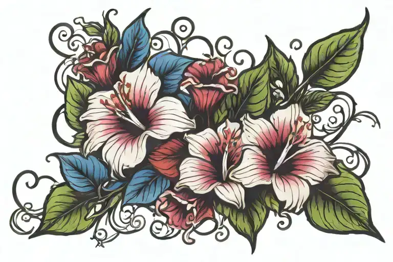 Bloody Morning Glory Vine