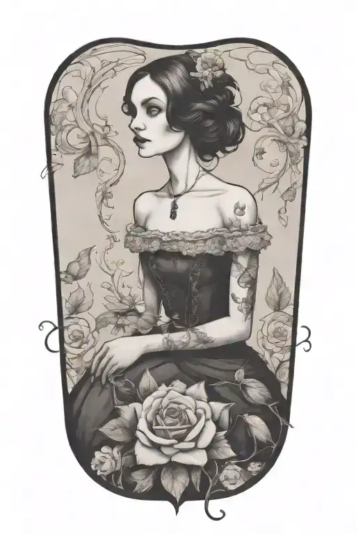 Emily Dickinson Tim Burton Style