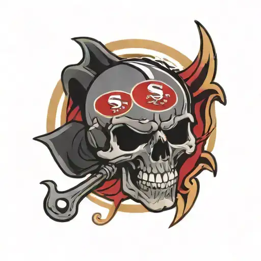49Ers Metallica Logo