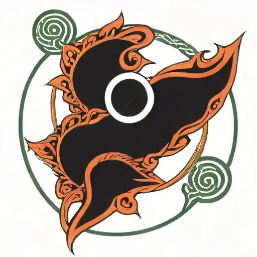 Circle Around The Arm Bands Tattoo That Remindes Me About 3 Loses In My Life