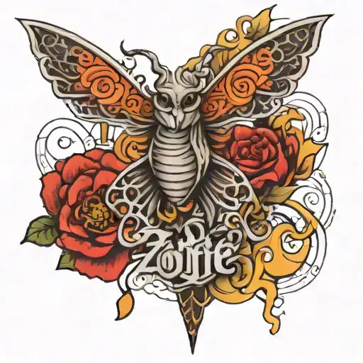 Fine Line Tattoo Of The Word 'Zolfie'