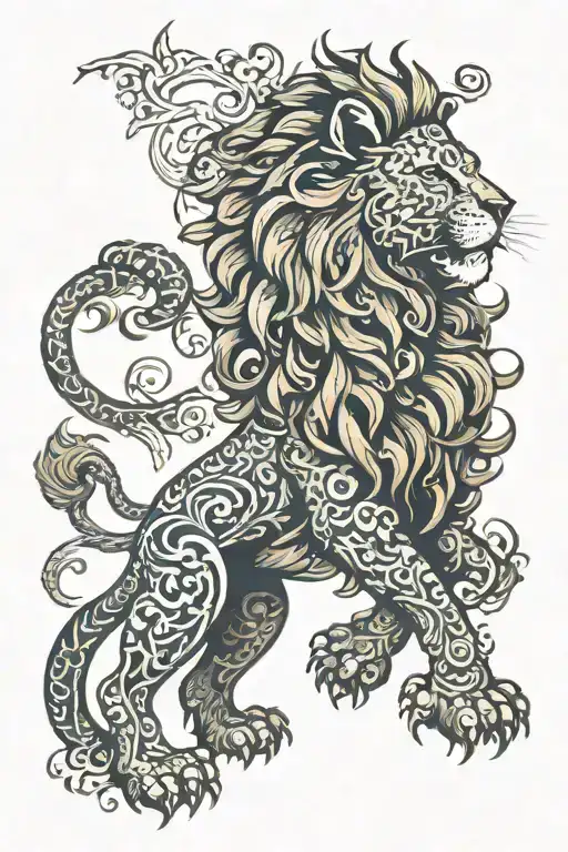 Lion With Sharinghan