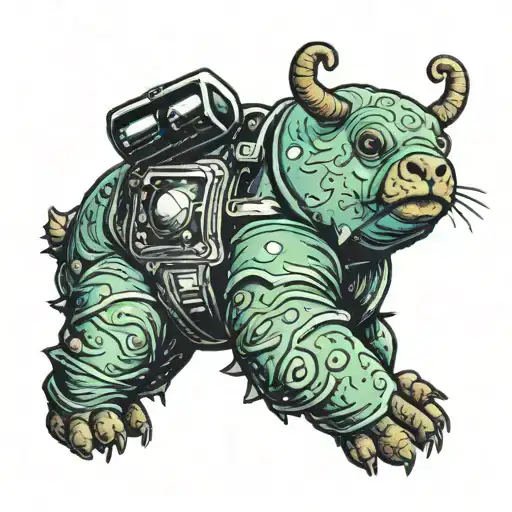 Tardigrade Waterbear In Space