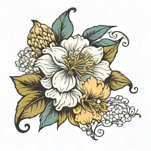 Birth Flower December And March Birth Flower