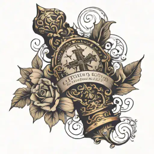 Christian Bible Verses On Left Hand Full Sleeve