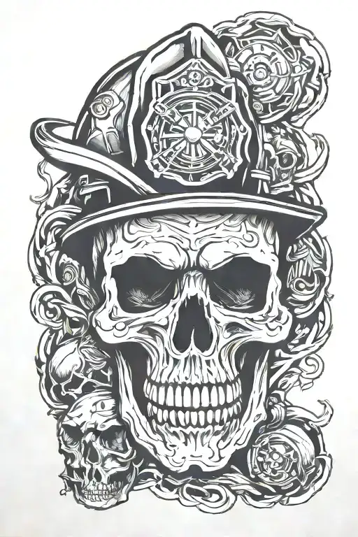 Firefighter Skull