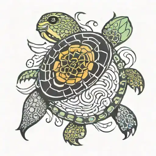Ying Yang Turtle
