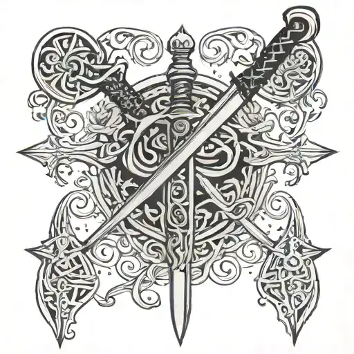 Photo Of Imam Hossein's Sword