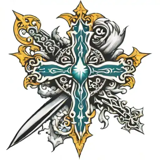 Serenity Courage And Wisdom Cross