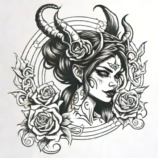 Mujer Demon Girl